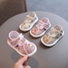 宝宝布鞋女1-3岁女童汉服鞋手工千层底婴儿布鞋软底防滑幼儿园鞋