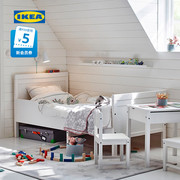 IKEA宜家SUNDVIK桑维加长床带床板实木儿童床可延长男孩女孩拼接