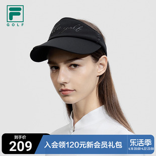 filagolf斐乐女子空顶帽，2024春高尔夫，运动帽子遮阳帽鸭舌帽
