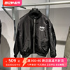 GXG男装商场同款黑色棒球领夹克外套潮2022年冬季 GD1211477K