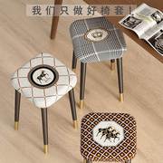 新疆小方凳椅子套罩通用家用换鞋凳弹力，餐桌子实木椅子套罩简