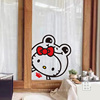 可爱kitty猫青蛙卡通墙，贴纸防水瓷砖，衣橱柜装饰防撞玻璃门窗贴画
