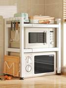 可伸缩厨房多功能微波炉架子置物架家用台面电饭煲支架烤箱收纳架