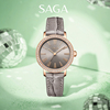 SAGA世家女士手表摩登玩色腕表 时尚防水石英礼物品牌女表