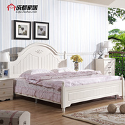 韩式床田园床公主床，欧式床双人床1.8米实木床，1.5米成都家具