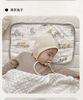抑菌a类八层竹棉婴儿纱布枕巾，新生儿吸汗防吐奶宝宝云片枕儿童枕