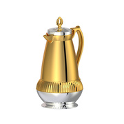 直供商用塑料制保温瓶阿拉伯手提暖水壶酒店金色咖啡壶