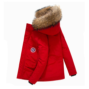 2022冬季加拿大衣鹅工装外套带毛领羽绒服DS-B247