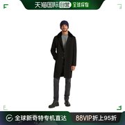 香港直邮潮奢 YVES SALOMON 男士水貂领双面羊毛羊绒大衣