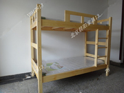 北京上下床上下铺松木高低床子母床公寓床员工床学生宿舍床床垫