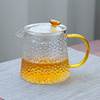 耐热玻璃锤纹茶壶水壶单壶家用茶道，耐高温花茶茶具，套装过滤泡茶壶