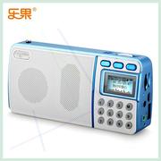乐果r908插卡音响收音机U盘音箱便携数码mp3音乐播放器老人评书机