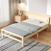 折叠床实木办公室午休床，出租房用简易小床1米家用成人1.2米单人床