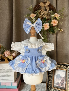 原创手工20cm棉花娃娃衣服，星黛露着替琳娜贝尔ss.s.m公主裙洋装