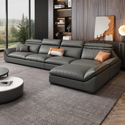 法莎蒂科技布沙发北欧现代客厅大小户型创意贵妃转角组合乳胶沙发