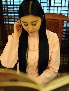 中国风纯棉盘扣女士唐装汉服，改良民族风，中式女唐装女春秋长袖