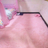 简约现代防滑丝毛地毯卧室满铺房间，可爱地垫客厅家用可机洗床边毯