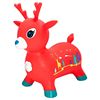 儿童跳跳鹿充气带音乐马玩具(马，玩具)加厚宝宝小马坐骑动物骑骑马