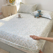 单品碎花全棉床笠纯棉床单单件，床罩2米床垫套定制1.8床上用品