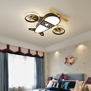 儿童房吸顶灯男孩飞机灯简约现代创意卡通护眼女孩房间卧室吊灯