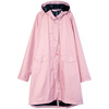 小雨衣时尚系长款遮光外套，粉色风衣大码清新旅行潮流男女防晒防雨