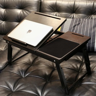 床上小桌子可折叠升降学习生懒人书桌寝室笔记本，电脑飘窗宿舍实木