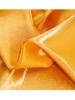 姜黄色(姜黄色)液态高光琉璃缎，面料透气光泽，时尚风衣外套裤子布料深黄色