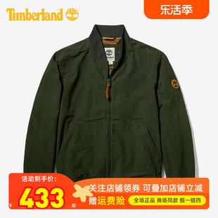 Timberland添柏岚户外男防泼水立领休闲飞行夹克外套A2CZE