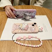 适用于苹果5手机壳少女iphone5s卡通凯蒂猫i4学生，4s可爱宇航员库洛米i11防摔i12带手链11pro软硅胶保护套