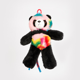 熊猫理想国熊猫公仔包包挂件毛绒玩偶礼物卡通熊猫箱包配饰