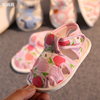 婴儿步前鞋软底透气布凉鞋宝宝学步鞋防滑3-6-9个月男女婴儿凉鞋