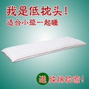 送枕套低枕头双人枕头1.2米软长枕芯1.5m情侣长款薄枕头芯1.8