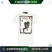 香港直邮DSQUARED2 男士白色T恤 GC0972-22427-100