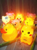 中秋节儿童手提卡通音乐灯笼幼儿园创意小礼物发光塑料玩具小花灯