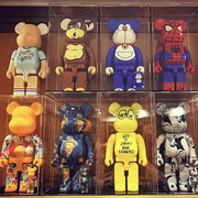 bearbrick400%暴力熊积木(熊积木)熊梵高(熊，梵高)熊星空(熊星空)手办客厅摆件潮玩偶公仔