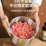 台米绞肉机3L5L大容量家用料理机厨房多功能不锈钢小型碎肉搅肉机