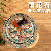 一斤包装南京雨花石鹅卵石，天然五彩石小石子，彩色石头鱼缸石