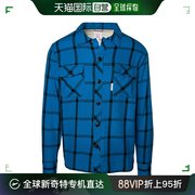 香港直邮潮奢topodesigns男士军装格子，衬衫tpo003k