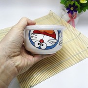 小号骨瓷陶瓷保鲜碗带盖含密封盖子单个微波炉饭盒泡面碗便当卡通