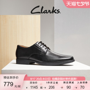 Clarks其乐泰顿系列男士商务皮鞋德比鞋结婚新郎鞋正装皮鞋真皮鞋