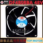 三菱电梯 变频器风扇 DF4808BA-4 DC48V 0.09A 0.11A 8*8风机8025