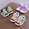 春秋男宝宝毛毛虫鞋子软底机能，0一1-2岁女童，婴儿学步鞋周岁一阶段