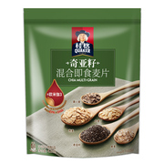 桂格奇亚籽混合即食燕麦片420g*1袋装谷物冲饮麦片代餐早餐