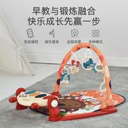 脚踏玩具健身架宝宝音乐钢琴婴儿月琴毯3/6个新生儿12新生1岁益智