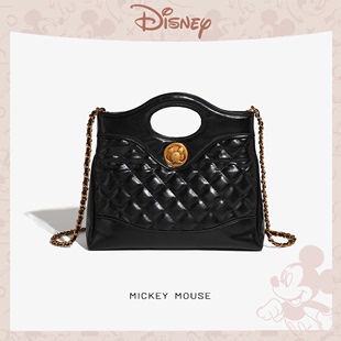 Disney/迪士尼女包米奇手提斜挎女包链条菱格时尚气质包包