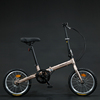 促16寸折叠自行车超轻便携自行车女上班小型自行车成人男单车新