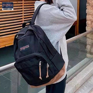 jansport2024高中大学生书包男士电脑背包女生旅游双肩背包女