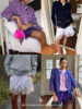 bettychow蕾丝棉质短裤中裤，白色深紫色法式时髦小众气质直筒裤