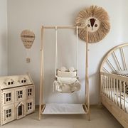 韩国ins风婴幼儿家用室内秋千，公主吊椅宝宝，悬挂小型秋千摇椅