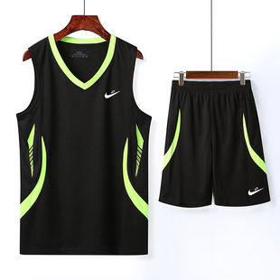 耐克顿休闲运动套装男2024短裤背心速干篮球服夏季健身房跑步